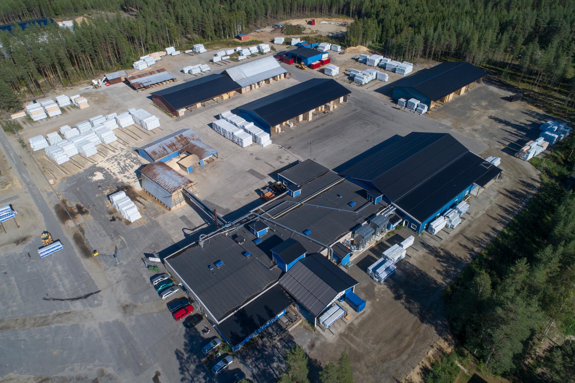 Tegsnäs Group - overview factory area